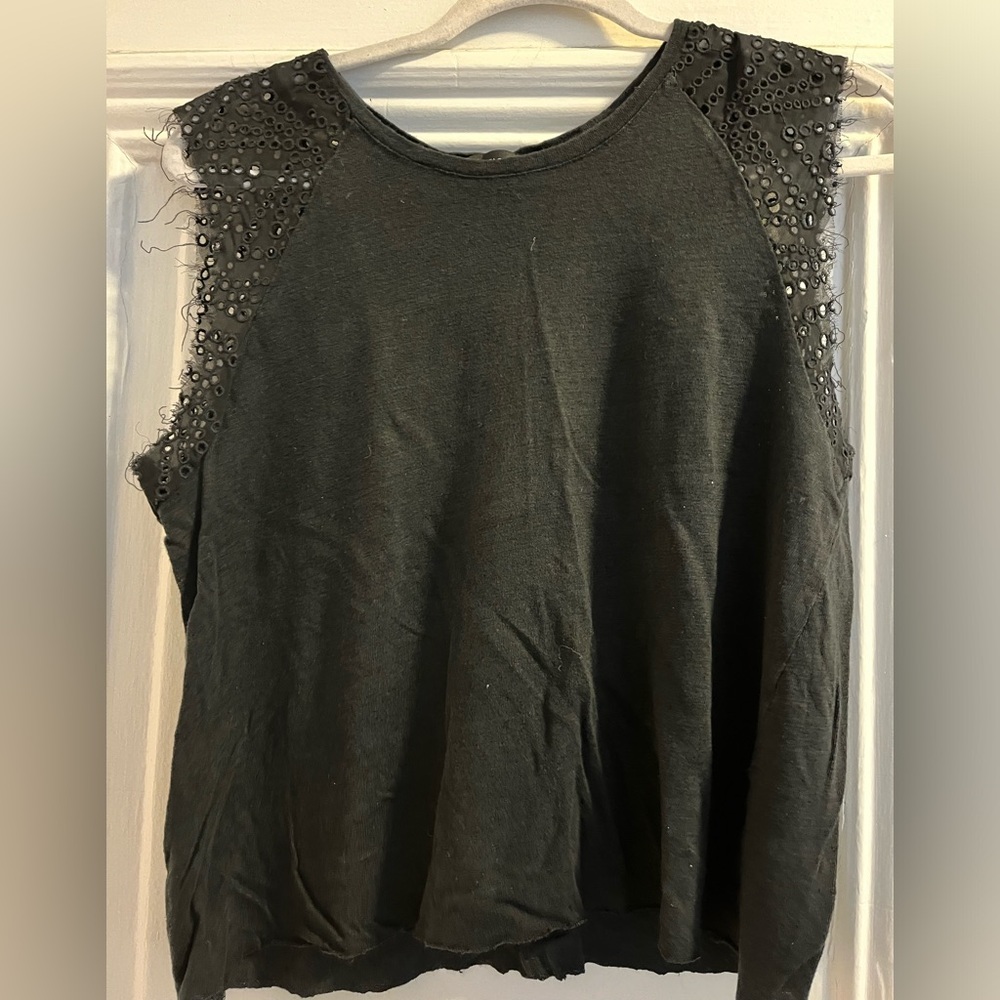 Generation Love Black Sleeveless Top